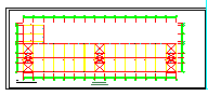 21m-15m跨单层轻型钢结构门式刚架结构cad结施全图_图1