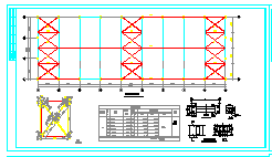 54x18m 钢结构15吨吊车厂房结构施工图（含设计说明）-图二