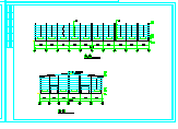 60x33m 24m跨钢结构厂房结构设计CAD施工图-图一