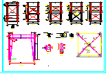 111.9x72m带吊车带夹层钢结构厂房结构设计施工图-图二