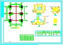 176.4平米单层钢结构饲料加工厂结构施工图（含设计说明）-图一