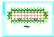 736.66平米单层钢结构厂房结构施工图纸-图二