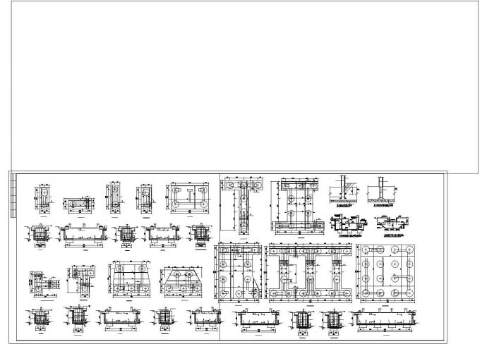住宅楼桩基结构设计CAD图纸_图1