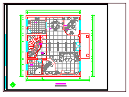 宁波别墅装修设计CAD施工全套图-图二