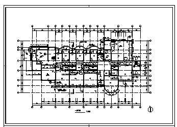 幼儿园设计_某市三层现代风格地块幼儿园初步建筑设计cad图纸-图一