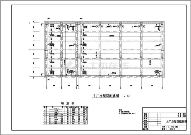 某电站厂房全套建筑结构设计图纸-图一