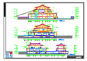 大唐芙蓉园影院建筑设计施工图纸-图二