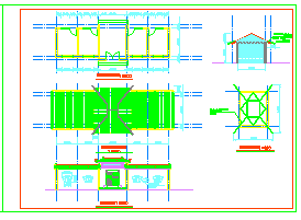 某景区古建筑建筑设计CAD图_图1