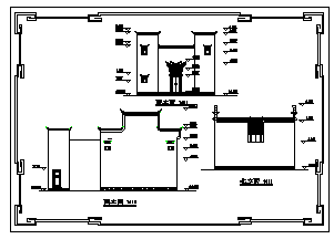 培德堂古建建筑设计施工全图-图一