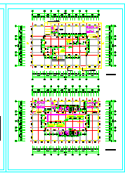 藏式风格门诊楼建筑cad设计施工图-图一