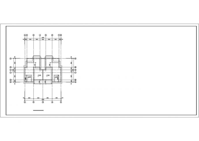 住宅楼平面CAD设计方案图_图1