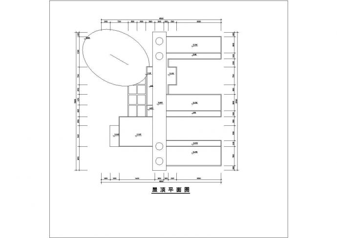 广州某私立小学3900平米3层框架教学楼平立剖面设计CAD图纸_图1