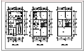 某民用住宅楼建筑设计cad施工图-图二