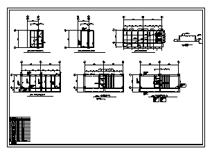 商务中心楼设计_某市地上十一层带地下一层框架结构商务中心楼结构施工cad图纸-图一