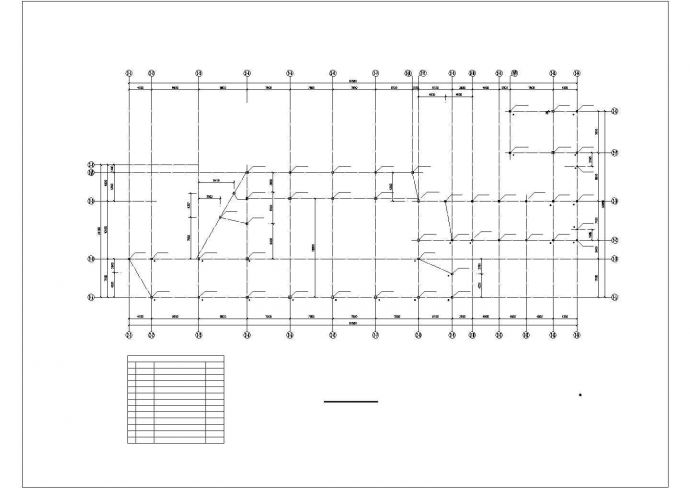 【最新】某高新区钢结构带吊车梁厂房设计方案CAD图纸_图1