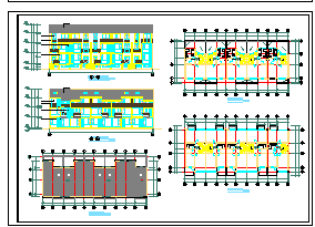 某地区多层住宅设计建施cad图纸-图二
