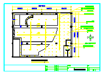 某网吧装修设计CAD施工全图-图二