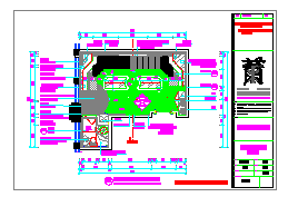 温州欧洲城KTV俱乐部装修设计CAD施工图-图一