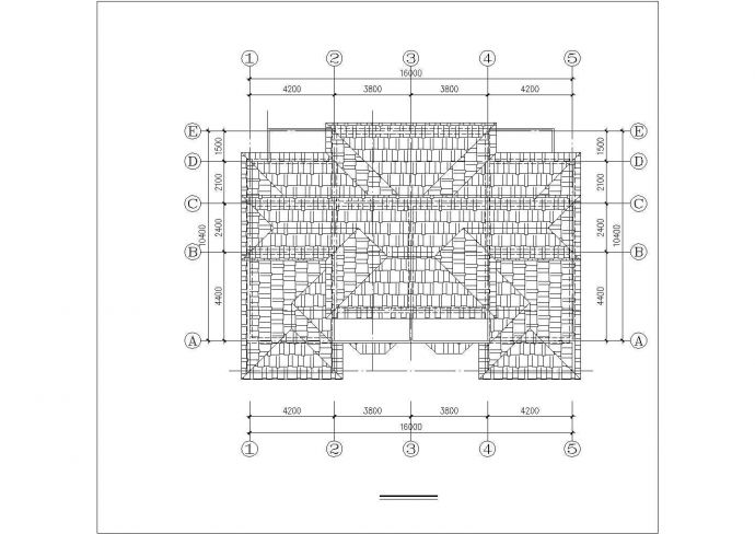 256.5m2二层休闲小别墅设计方案图（共6张）_图1