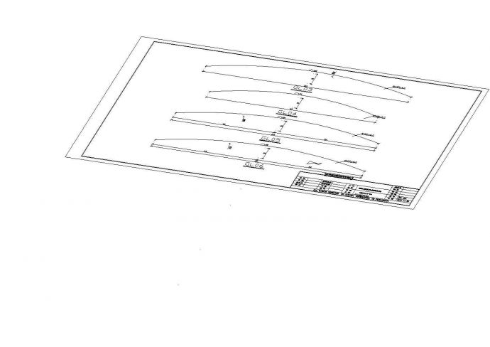 【最新】某车棚膜结构工程设计方案CAD图纸_图1
