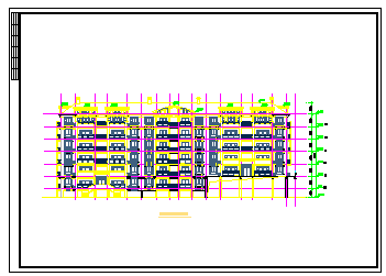 某地区六层住宅楼设计建筑cad施工图纸_图1