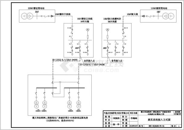 某标准化厂房配电设计cad全套电气施工图（含设计说明）-图一