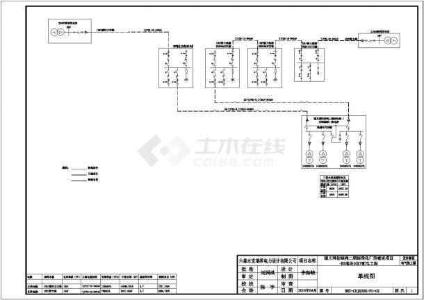 某标准化厂房配电设计cad全套电气施工图（含设计说明）-图二