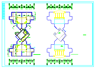 某地区高层住宅方案建筑设计cad图纸_图1