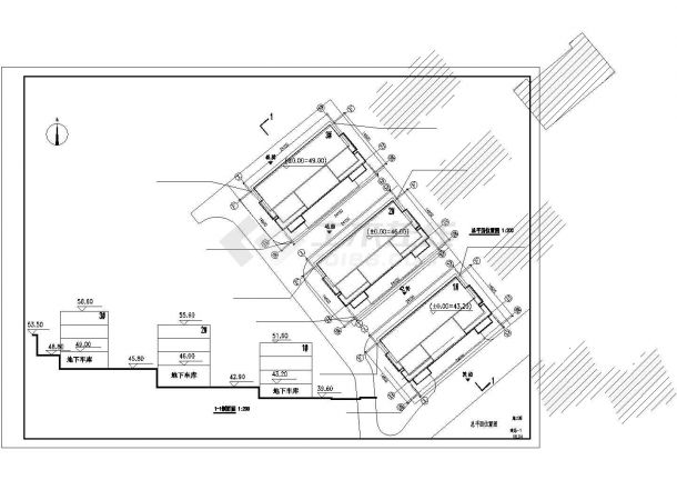 沈阳B别墅设计全套施工cad图，含效果图-图二