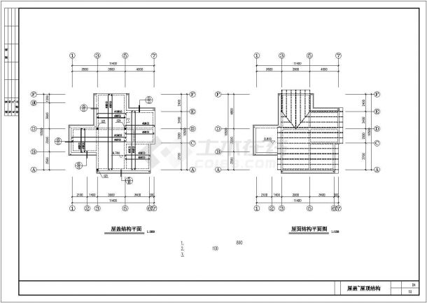 丽水市某村镇230平米3层砖混结构乡村别墅全套建筑设计CAD图纸-图一