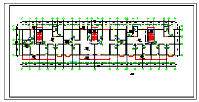 某小区住宅楼全套设计cad建施图纸-图二