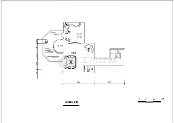 某地上三层框架结构别墅设计cad建筑方案图纸（含3套设计）-图一