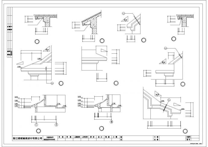 独栋豪华别墅户型施工CAD设计图_图1