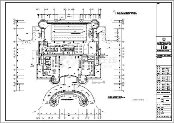 淄博恒大综合楼配电设计cad全套电气施工图（含设计说明，含消防设计）-图二