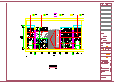 西安富力地产办公室装修设计施工图纸_图1