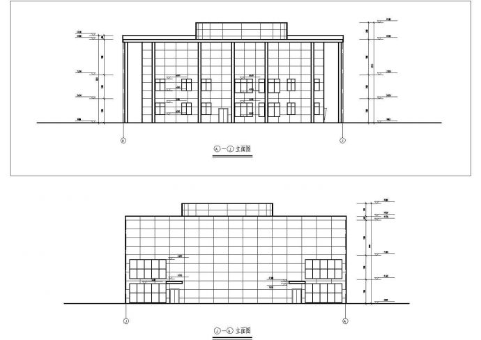 长67.85米宽34米3层室内体育馆及室外看台建筑设计CAD施工图_图1