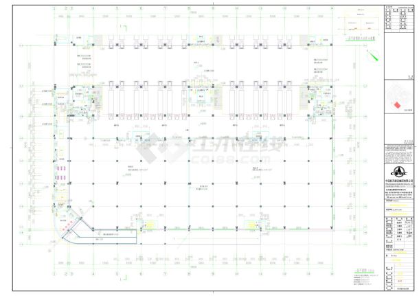 广东某大型物流仓储园建筑图CAD-图二