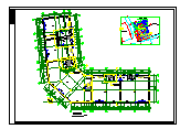 商业综合楼建筑设计CAD施工图（含设计说明）-图二
