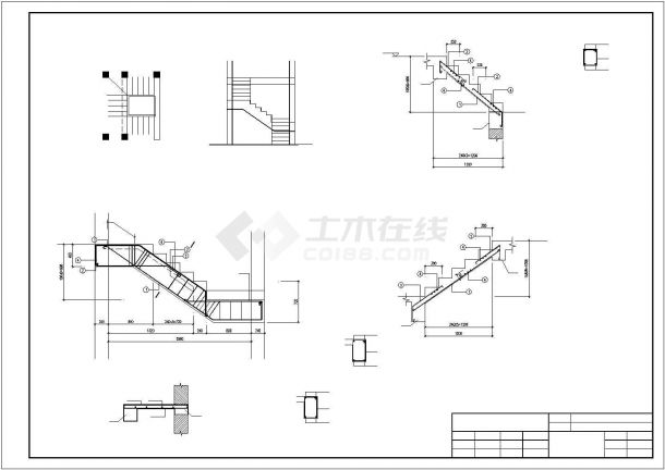 贵阳市新河村某250平米2层砖混结构乡村别墅建筑设计CAD图纸-图二