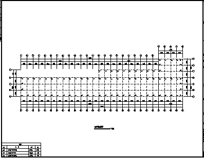 厂房设计_某单层单山单跨门式刚架单位厂房施工cad图纸_图1