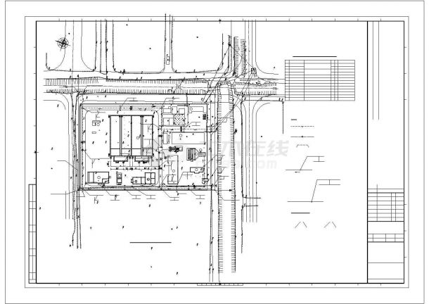 [广东]6万平污水处理厂建筑给排水及工艺全套图纸（CASS工艺）-图二