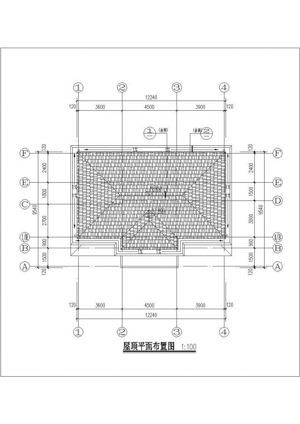 320平米3层砖混结构独栋别墅建筑设计CAD图纸（含结构设计图）-图一