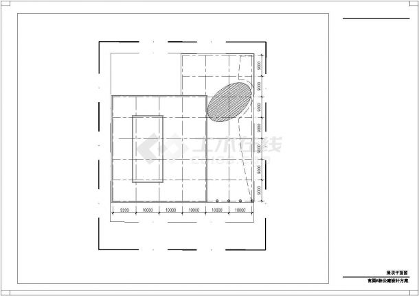 官园综合楼CAD建筑设计方案-图一