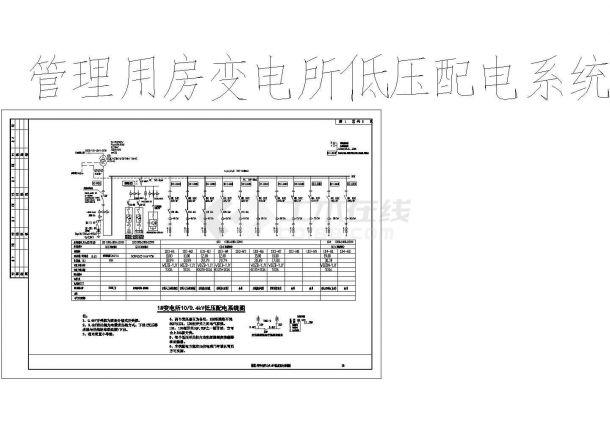 【重庆】某市区隧道工程供电施工全套设计cad图-图一