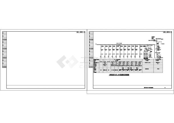 【重庆】某市区隧道工程供电施工全套设计cad图-图二