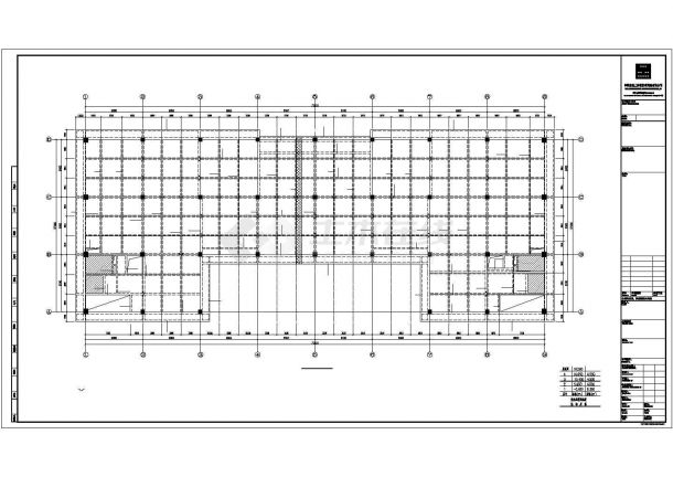 衡阳市某大型化肥厂4层钢结构厂房全套结构设计CAD图纸-图二