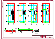 [吉林]地上三层框架结构购物中心改造加固结构CAD设计施工图纸-图二