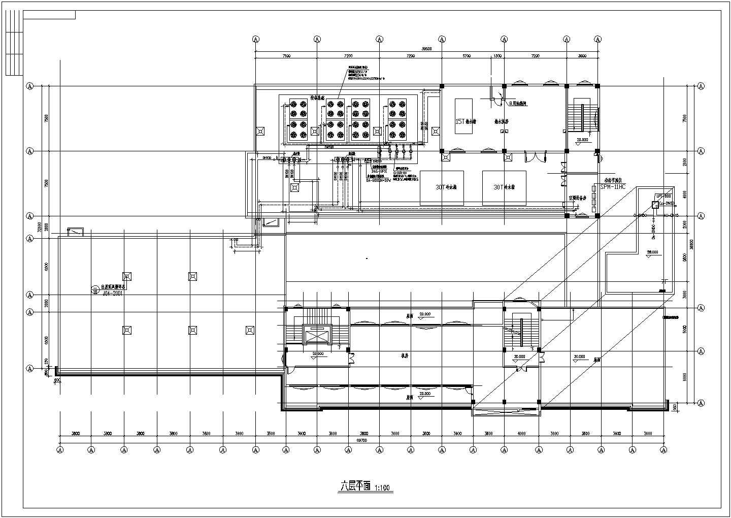 娱乐城全套中央空调设计施工CAD图