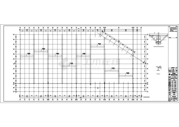 【最新】某公司车间吊车梁系统设计方案CAD图纸-图一