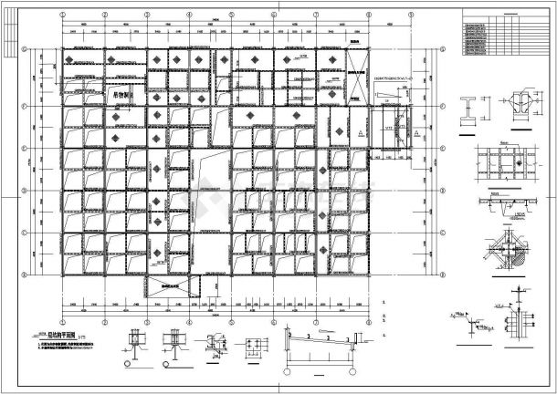 【最新】某钢结构加工车间设计方案CAD图纸-图二